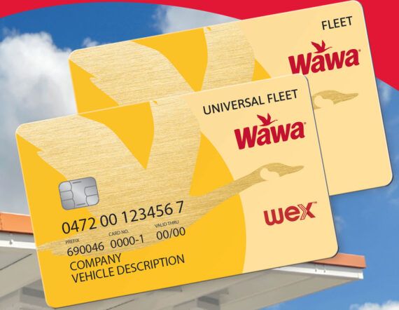 Wawa Fleet Fuel Cards Stacked