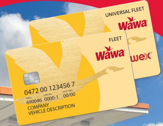 Wawa Fleet Fuel Cards Stacked